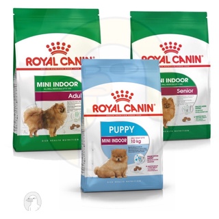 Royal canin โรยัล คานิน สูตร Indoor สุนัขเลี้ยงในบ้าน ขนาด 1.5kg.