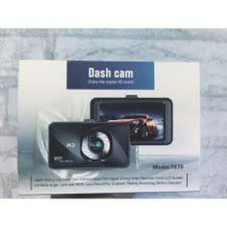 Dash cam T679กล้องติดรถยนต์หน้าหลัง