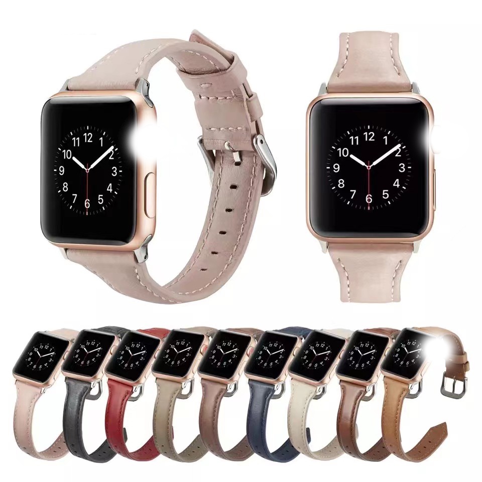 สายหนังเหมาะสำหรับ นาฬิกา iWatch Watch 41มม.45 มม.44มม.42มม.38มม.40มม. #8