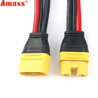 Amass As 150 U 70a Copper Plated Male / Female อะแดปเตอร์สายเคเบิ้ลเชื่อมต่อ 35 ซม. สําหรับ Rc Racing Fpv Model Part