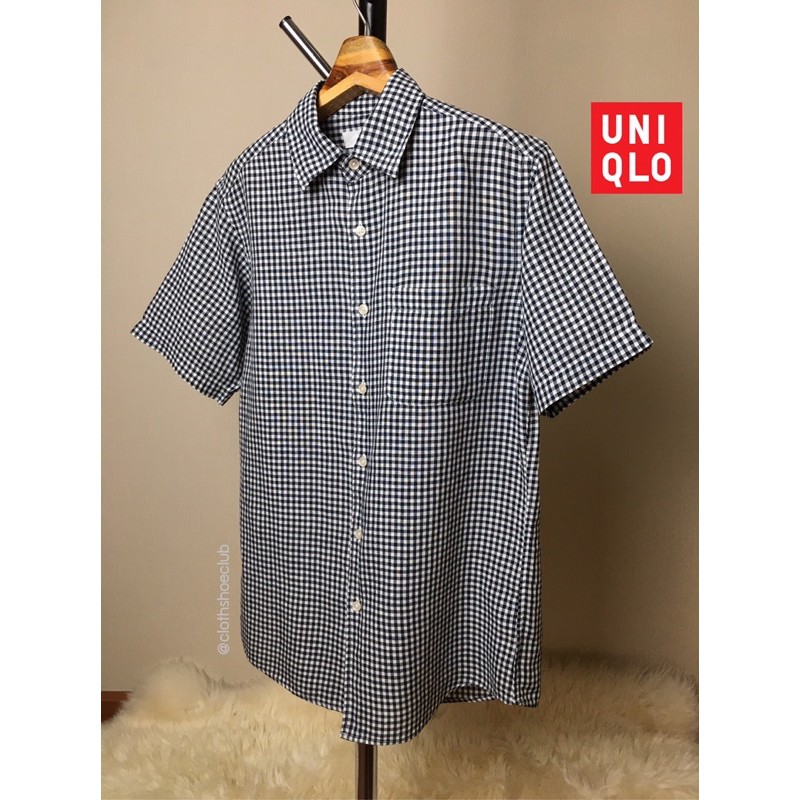 เสื้อเชิ้ต UNIQLO (Linen) แท้💯 (size M)