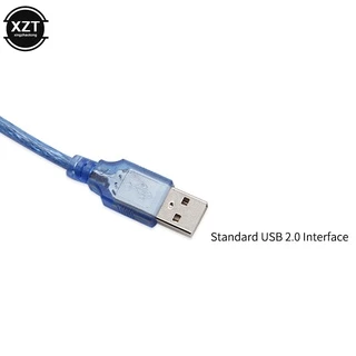สายเคเบิลข้อมูล USB ตัวผู้ถึงตัวผู้เป็นสาย usb สองหัว 2.0 สายฮาร์ดไดรฟ์แบบป้องกันสายเคเบิลข้อมูล usb A/A