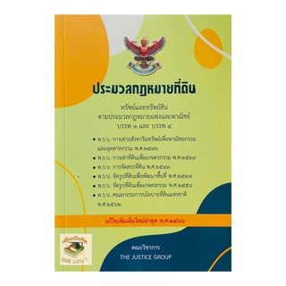 ประมวลกฎหมายที่ดิน และพ.ร.บ.เกี่ยวกับที่ดิน แก้ไขเพิ่มเติม พ.ศ.2566 (A5)