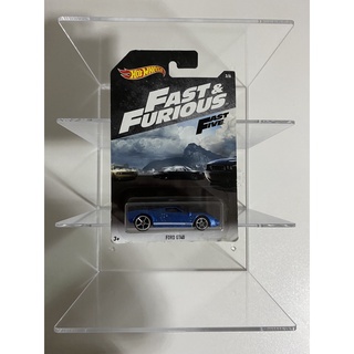 Hot wheels FORD GT-40 2014 FAST&amp;FURIOUS FASTFIVE 03 OF 06 (Blue) แพคจีน เลอะ