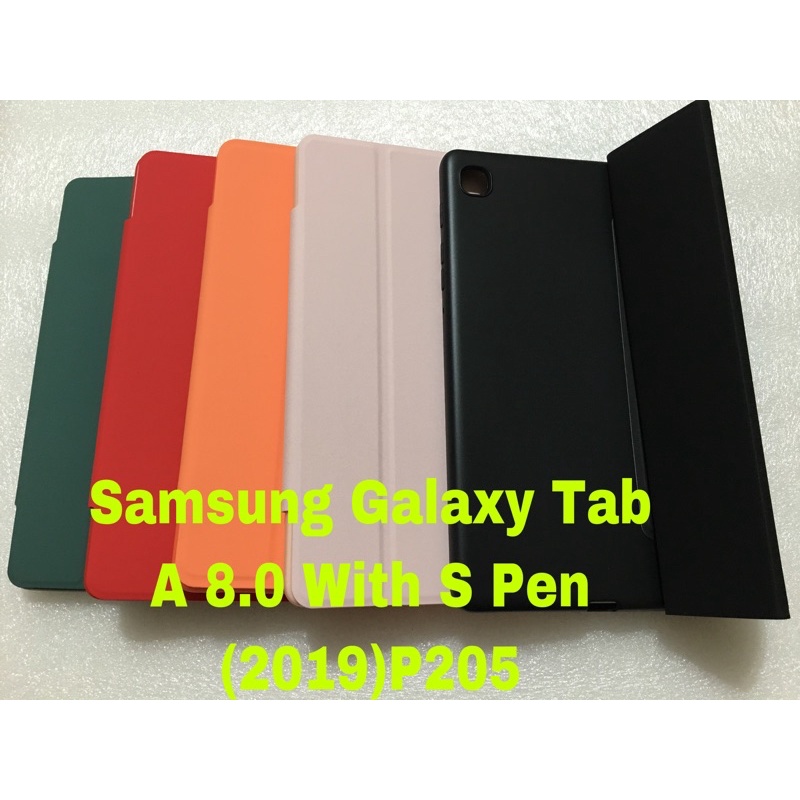 เคสฝาพับ Samsung Galaxy Tab A8.0 2019 P200/P205(รุ่นมีปากกา)เคส Samsung Galaxy Tab A 8 Plus 2019 with Spen p205กันกระแทก