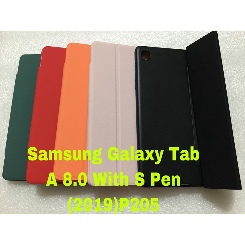 เคสฝาพับ Samsung Galaxy Tab A8.0 2019 P200/P205(รุ่นมีปากกา)เคส Samsung Galaxy Tab A 8 Plus 2019 wit