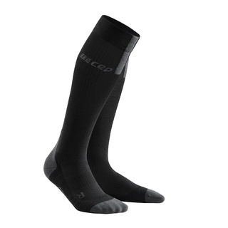 CEP RUN SOCKS 3.0 WOMEN - BLACK/DARK GREY - ถุงเท้ารุ่น 3.0 ความยาวคลุมเข่าผู้หญิง