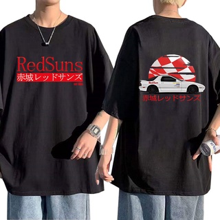 เสื้อผ้าผชเสื้อยืดลําลอง แขนสั้น พิมพ์ลายอนิเมะ Initial D AE86 แฟชั่นฤดูร้อน สไตล์ญี่ปุ่น สําหรับผู้ชาย และผู้หญิง BYTE