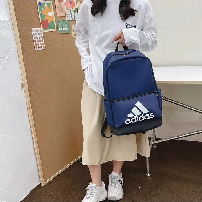 Nike,Adidas กระเป๋าเป้สะพายหลังคอมพิวเตอร์กระเป๋าเป้สะพายหลังอเนกประสงค์สำหรับผู้ชายและผู้หญิง