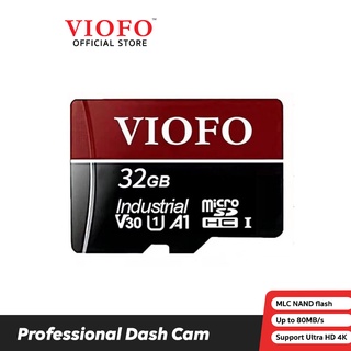 VIOFO 32GB PROFESSIONAL HIGH ENDURANCE MLC microSD MEMORY CARD CLASS10 / UHS-1 WITH ADAPTER