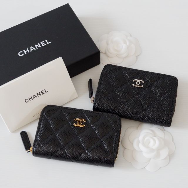 New Chanel coin card wallet holo31