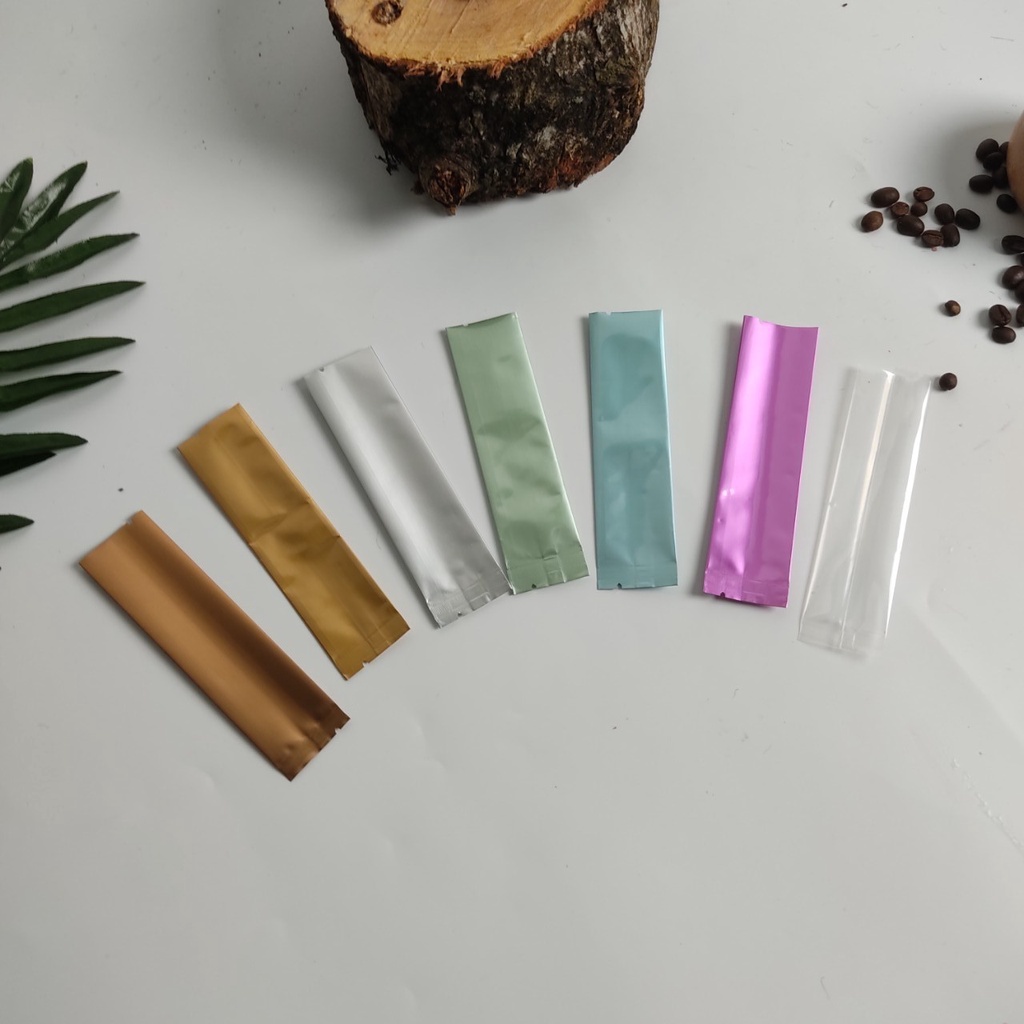 ซองกาแฟ ซองใส่ผงกาแฟ ซอง3IN1 ซองฟอยด์ สำเร็จรูป หลากสี (แพ็ค 50ใบ) ราคาส่ง - Forestpacking