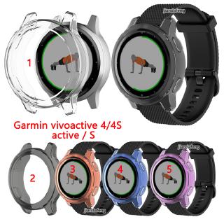 เคสใส TPU ป้องกันหน้าปัด สําหรับ Garmin Vivoactive 4 / 4S