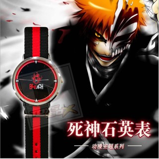 ⌚💥นาฬิกาข้อมือแบบเข็มสายเชือกถัก Bleach เทพมรณะ Anime Hits 2019💪