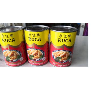 หน่อไม้ทะเล ยี่ห้อ ROCA  ขนาด 425 กรัม​( SIZE​ 00)