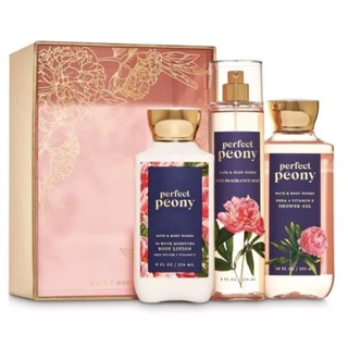 กิ๊ฟเซ็ท Bath &amp; Body Works กลิ่น  Perfect Peony ของแท้