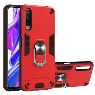 Huawei Y9s Y6s Y5p Y6p Y8p เคสเกราะที่ทนทาน พร้อมแหวนแม่เหล็กยึด ขาตั้ง กันกระแทก ป้องกัน