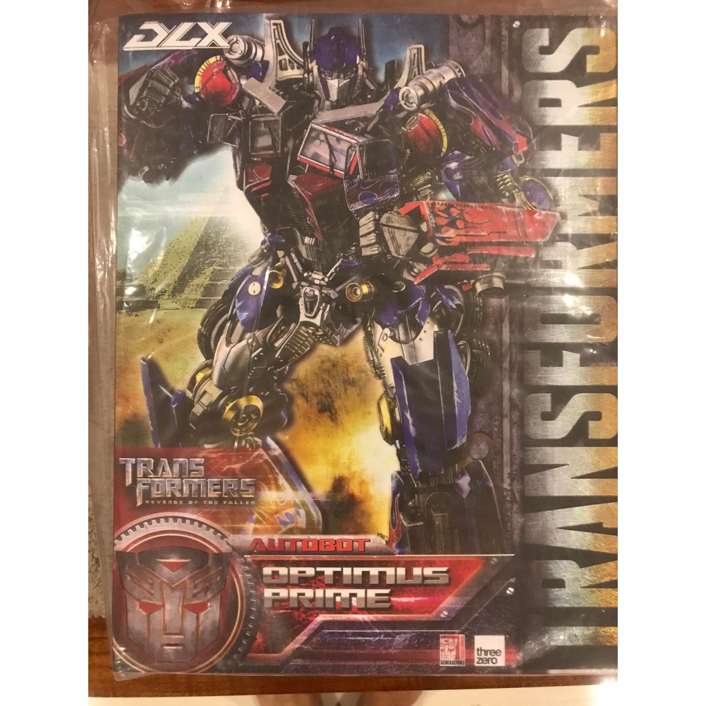 ThreeZero Transformers DLX Collectible Series Optimus Prime Revenge of the Fallen