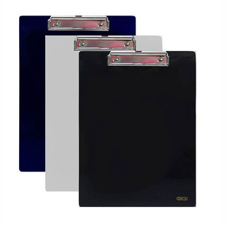 คลิปบอร์ดพลาสติก Small A5 คละสี ออร์ก้า Orga plastic clipboard Small A5 assorted colors