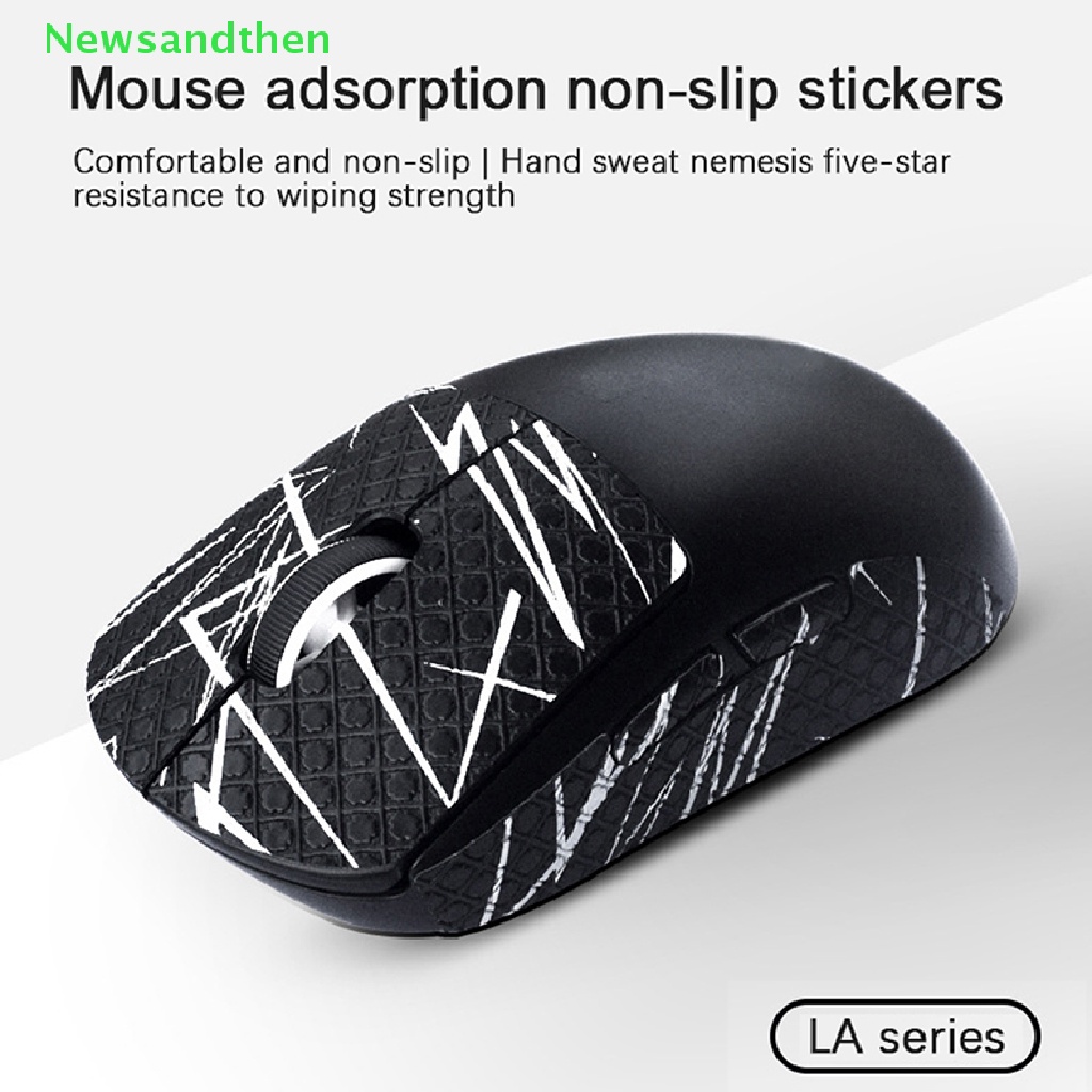 Newsandthen BTL Mouse Grip Tape Skate Handmade Sticker Non Slip Lizard Skin Suck Sweat For Logitech G Pro GPW Wireless No Mouse Anti Slip Sticker