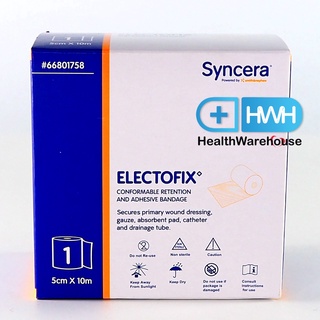 Electofix 5 x 10 เทปใช้ปิดแผล Conformable Retention and Adhesive Bandage