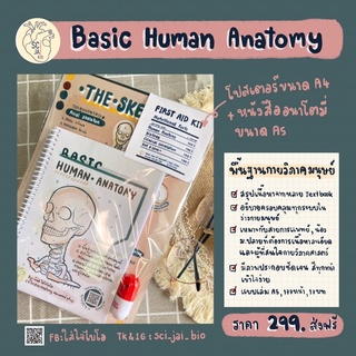 หนังสือกายวิภาคศาสตร์มนุษย์ [Basic human anatomy]