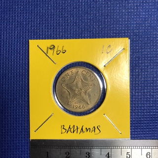 Special Lot No.60318 ปี1966 BAHAMAS 1 CENT เหรียญสะสม เหรียญต่างประเทศ เหรียญเก่า หายาก ราคาถูก