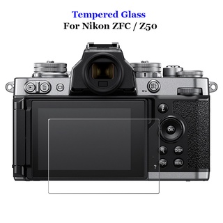 ฟิล์มกระจกนิรภัยกันรอยหน้าจอ LCD 9H 2.5D สําหรับกล้อง Nikon ZFC Z30 Z50