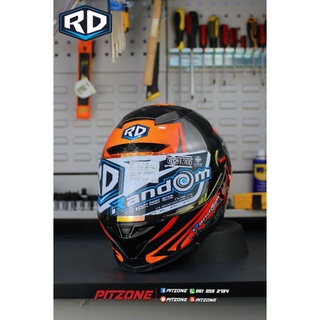 หมวกกันน็อค​RD​ Helmet​ CZ-R​ Yak Black(สีเงา)​