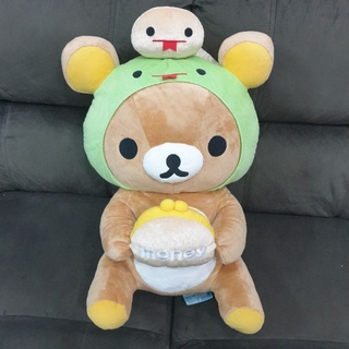 ตุ๊กตา Rilakkuma งาน San-X  แท้ จากญี่ปุ่น ป้ายห้อย ไซส์ L