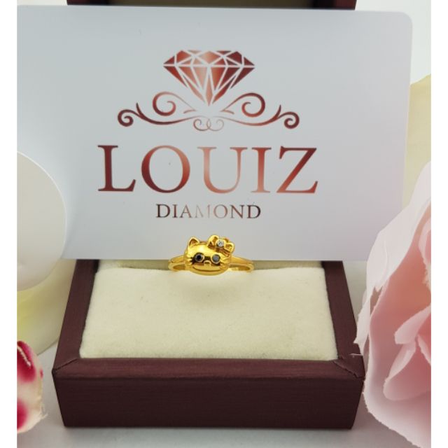 แหวนเพชรคิตตี้ hello kitty diamond ring