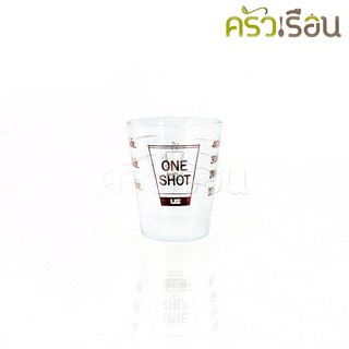 US แก้วชอต One Shot / แก้วตวงมีสเกลสีน้ำตาลเข้ม 1 shot