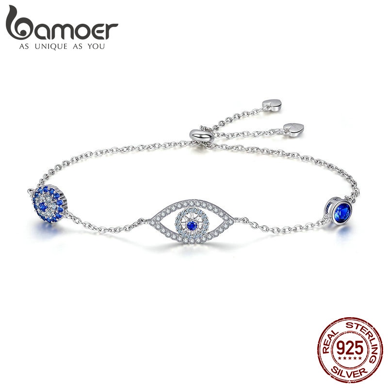 Bamoer เงินสเตอร์ลิง 925 The Guardian Eye แฟชั่น Jewellery สําหรับผู้หญิง Fit ของขวัญ SCB089