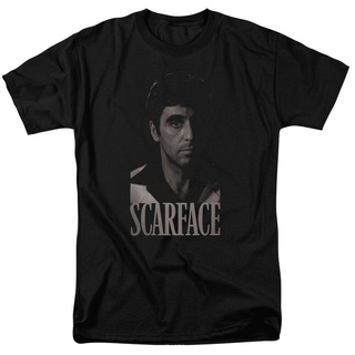 ขายดี!พร้อมส่ง เสื้อยืดแขนสั้น พิมพ์ลายภาพยนตร์ Bw Tony Licensed Gangster Tony Montana หลากสี แฟชั่นฤดูร้อน สไตล์เรโทร ส