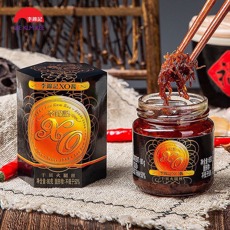 ซอส XO ตราลีกุมกี่ Lee Kum Kee #พร้อมส่ง#（ 李锦记XO酱)ขนาด 80g ซอสปรุงรส  ซอสหอยเชลล์ สำหรับปรุงอาหารให้