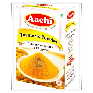 ขมิ้นอินเดียป่น (Turmeric Powder) ยี่ห้อ อาชิ (Aachi) (100 และ 500 กรัม / Grams)