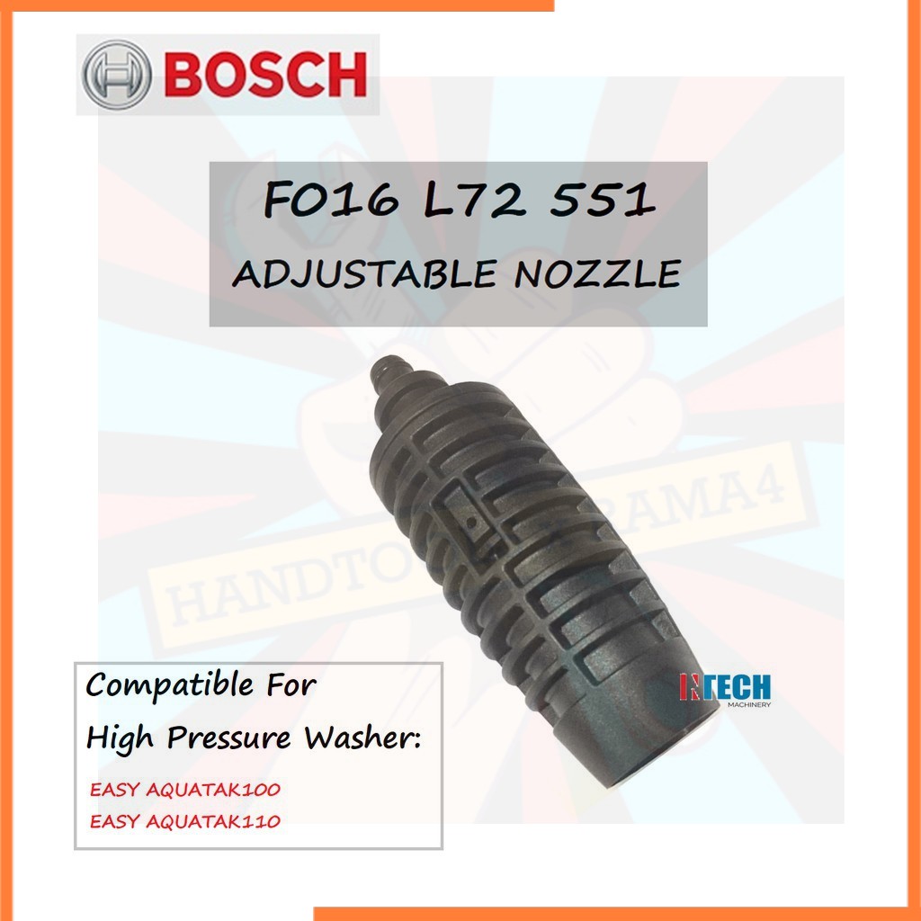 F016L72551 หัวปืนฉีดน้้ำ ปรับได้ BOSCH สินค้าเเทรับประกันจากผู้เเทน ...