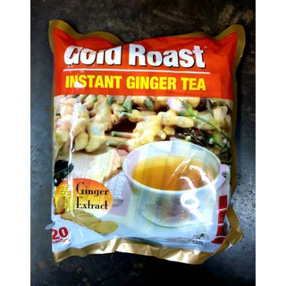 Gold roast instant ginger tea 20 ซอง โกลด์โรสท์ น้ำขิง พร้อมชง 360 กรัม