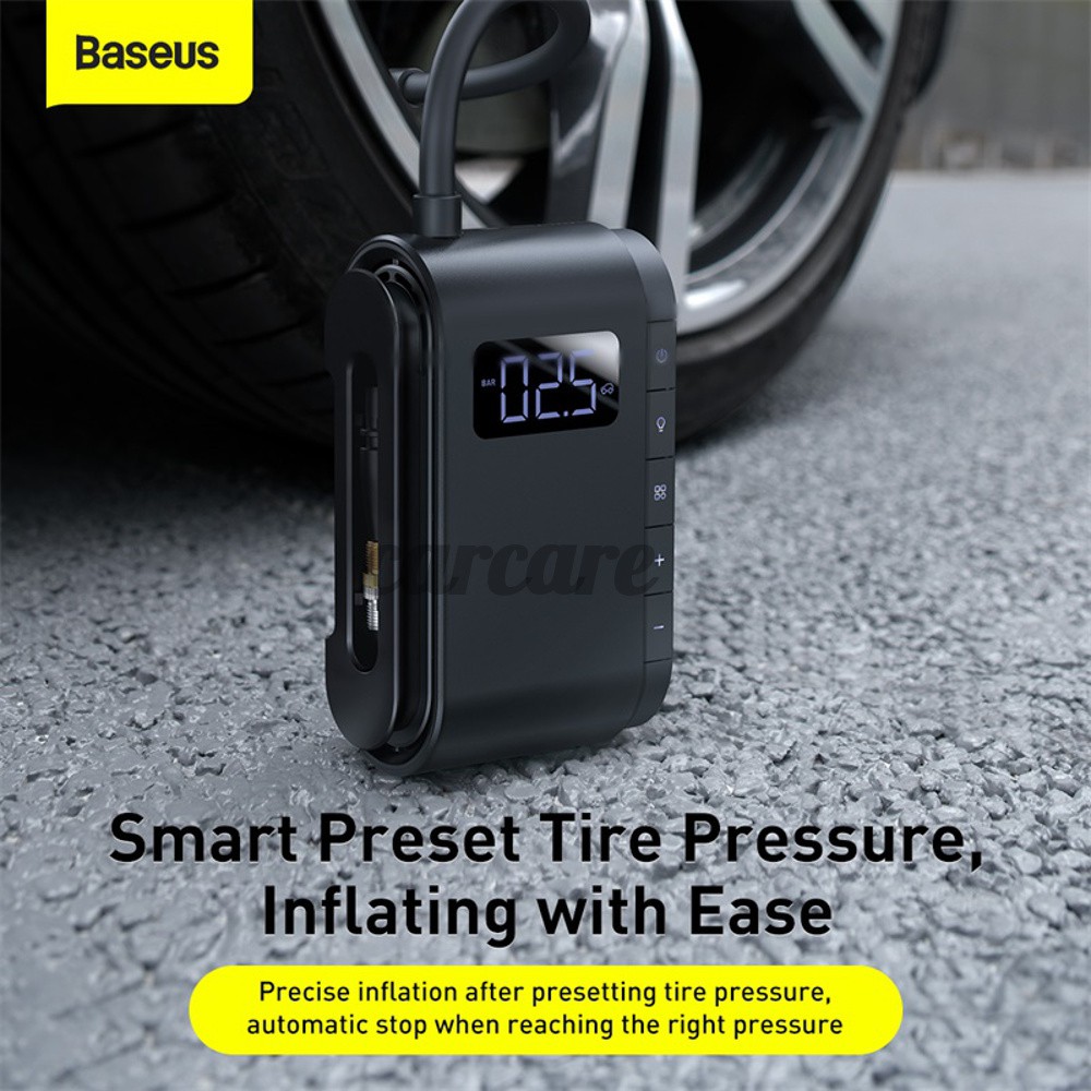 baseus 150psi digital car air compressor