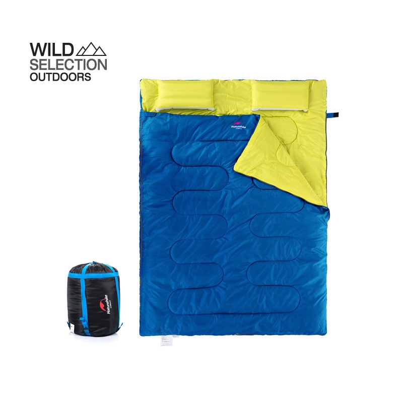 Naturehike Thailand Double Sleeping Bags With Pillows  Naturehike Thailand ถุงนอนคู่แบบมีหมอน SD15M030-J