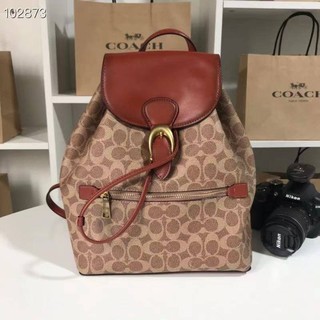 Coach Evie backpack in signature canvas