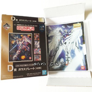 Gundam Wing กันดั้มจานแก้ว งานแท้ jp