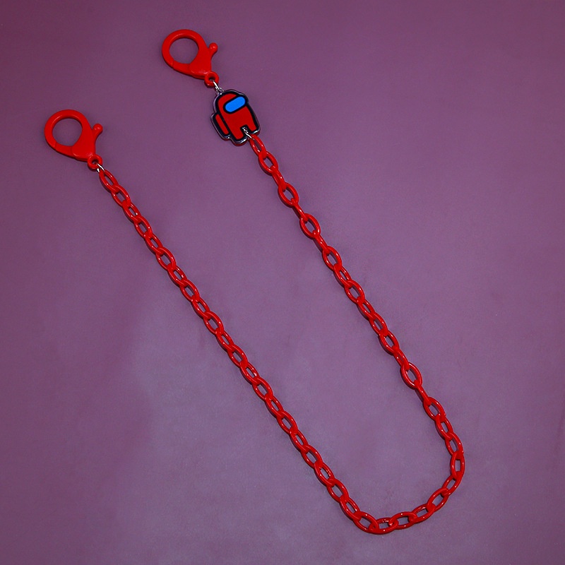 สายโซ่คล้องแว่นตา หน้ากากอนามัย หลากสีสัน แฟชั่นสําหรับชาย และหญิง - รูปที่ 7