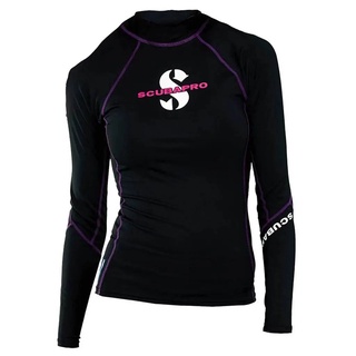 เสื้อดำน้ำแขนยาวผู้หญิง Scubapro Onyx T-Flex Rash Guard UPF 80 – Lady