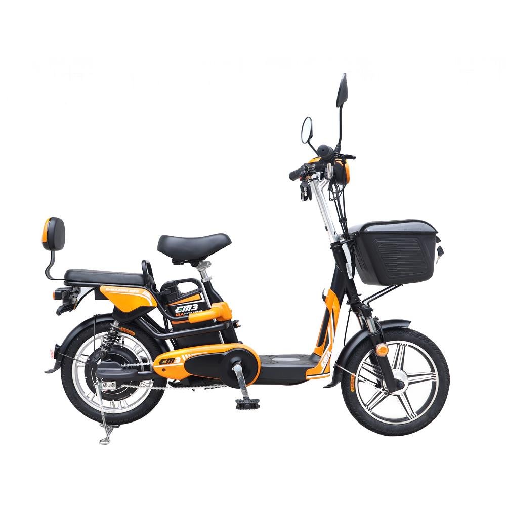 จักรยานไฟฟ้า EM 3 16 นิ้ว สีส้ม