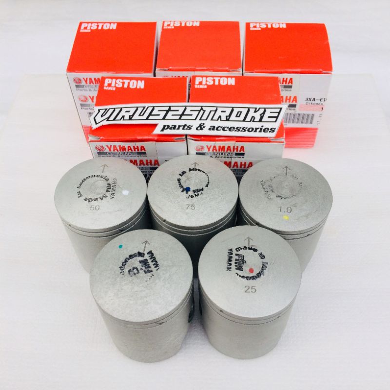 ลูกสูบเท่านั้น Seher Seker Yamaha F1ZR FIZR F1Z FIZ R Force 1 Oversize OS Std 0 25 50 75 100 Origina