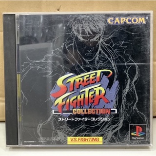 แผ่นแท้ [PS1] Street Fighter Collection (Japan) (SLPS-00800~1) SF Zero 2 Dash Alpha 2 Gold