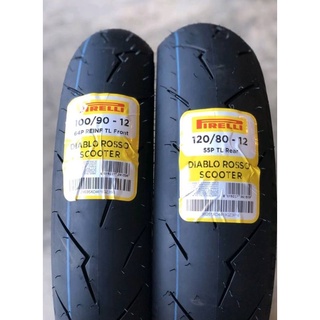 ยาง Pirelli Rosso Scooter Sc ขอบ 12 ( 100/90 120/80 )