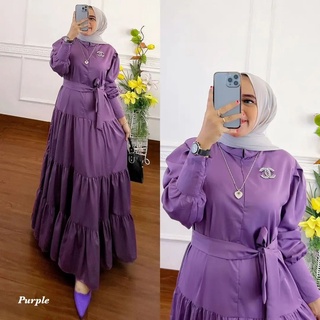 Airia Dress Material Can Gamis (ไม่รวม HIJAB) ฟรีเข็มขัด (ทุกรูปแบบแตกต่างกัน) เกมล่าสุด ผู้หญิง โมเดิร์น ชุดเดรสแฟชั่น ผู้หญิงมุสลิม