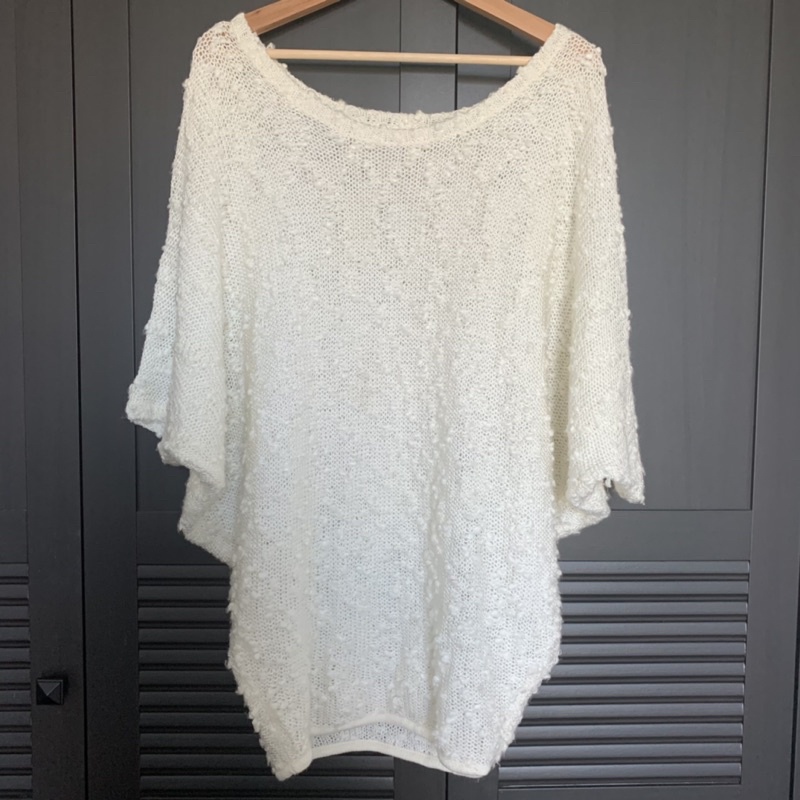 LizLisa เสื้อไหมพรมสไตล์โอเวอร์ไซส์ ของแท้งานญี่ปุ่นมือสอง